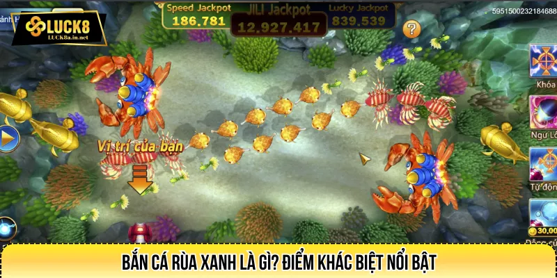 Bắn cá rùa xanh là gì? Điểm khác biệt nổi bật