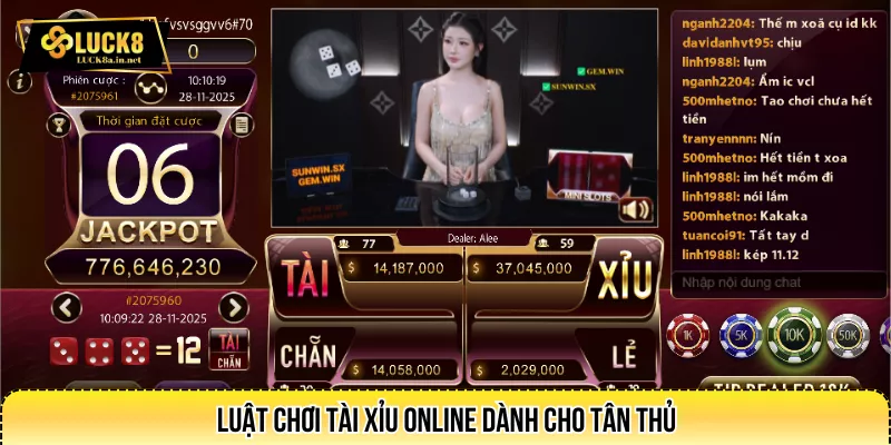 Luật chơi tài xỉu online dành cho tân thủ