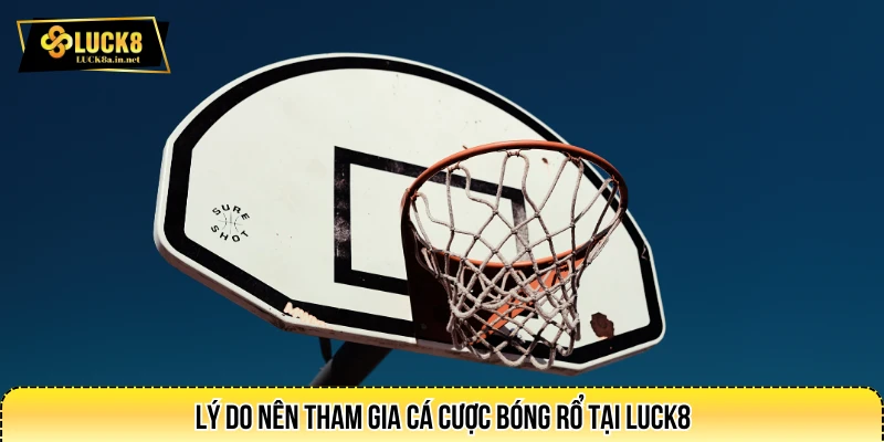 Lý do nên tham gia cá cược bóng rổ tại LUCK8