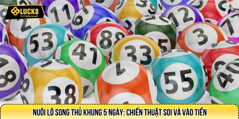 Nuôi lô song thủ khung 5 ngày