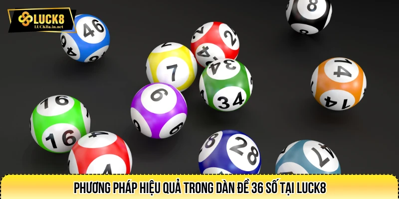 Phương pháp hiệu quả trong dàn đề 36 số tại LUCK8