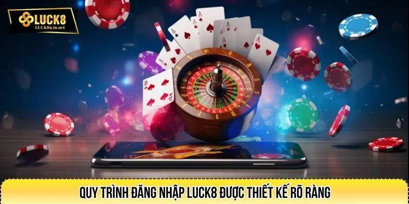 Quy trình đăng nhập LUCK8 được thiết kế rõ ràng