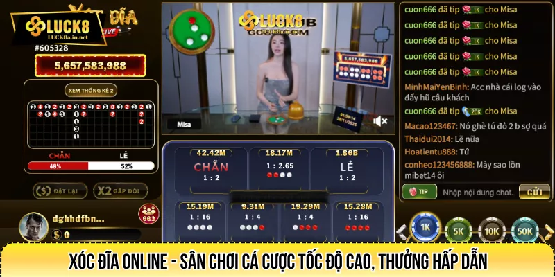 Xóc Đĩa Online - Sân Chơi Cá Cược Tốc Độ Cao, Thưởng Hấp Dẫn